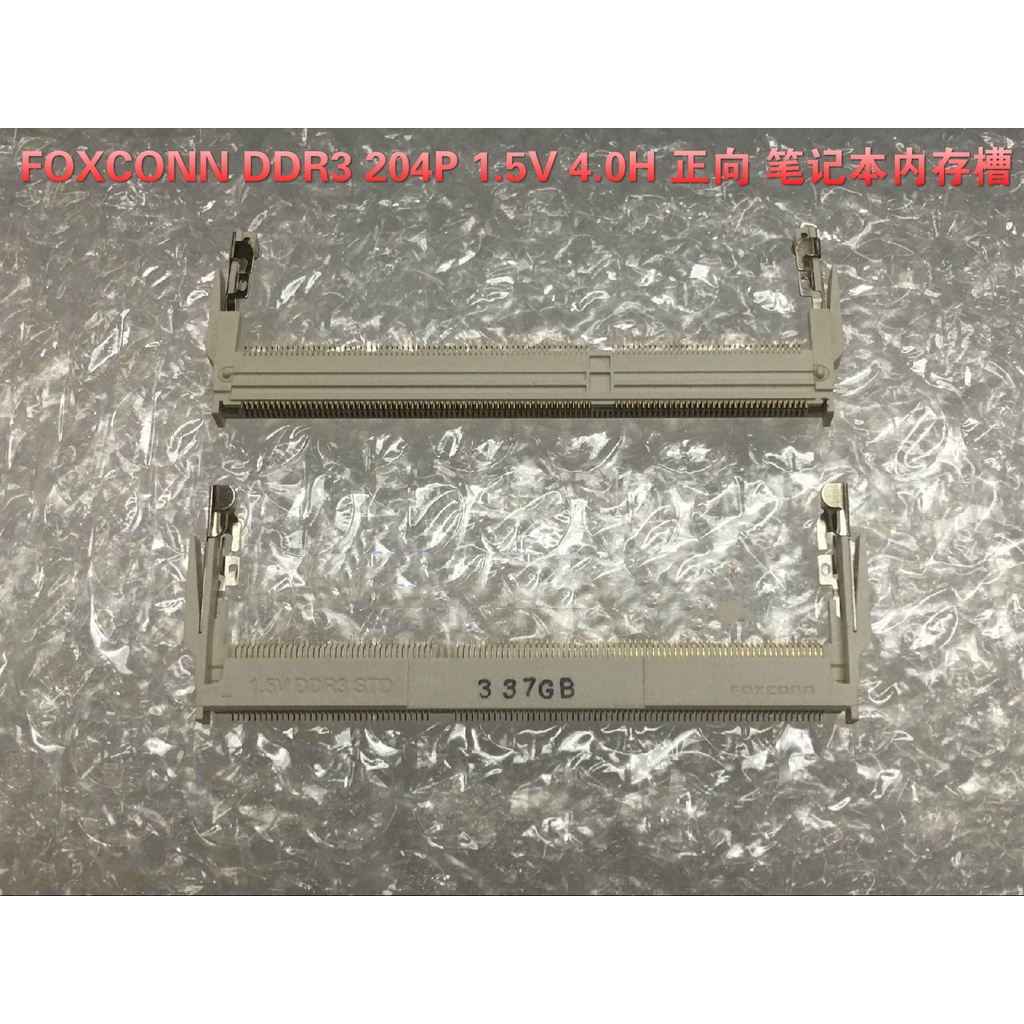 1 ชิ้น Foxconn Notebook Memory Slot DDR3 204P 1.5V 4.0H Forward Socket Slot