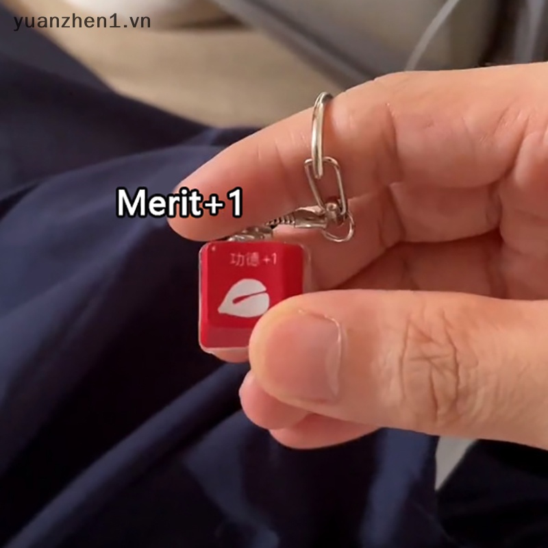 พวงกุญแจคีย์บอร์ดแบบกลไก Zhen + นิ้วปลาเรืองแสงสร้างสรรค์ 1 นิ้วเป็น vn