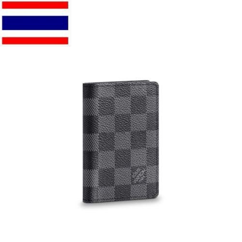Lv Bag กระเป๋า Louis Vuitton Winter Men Wallet Pocket N63143 Woeo S58U
