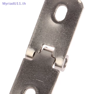 Myriadu บานพับสเตนเลส พับได้ สําหรับกล่องไวน์ เครื่องประดับ ของขวัญ ตกแต่งระเบียง 2 ชิ้น