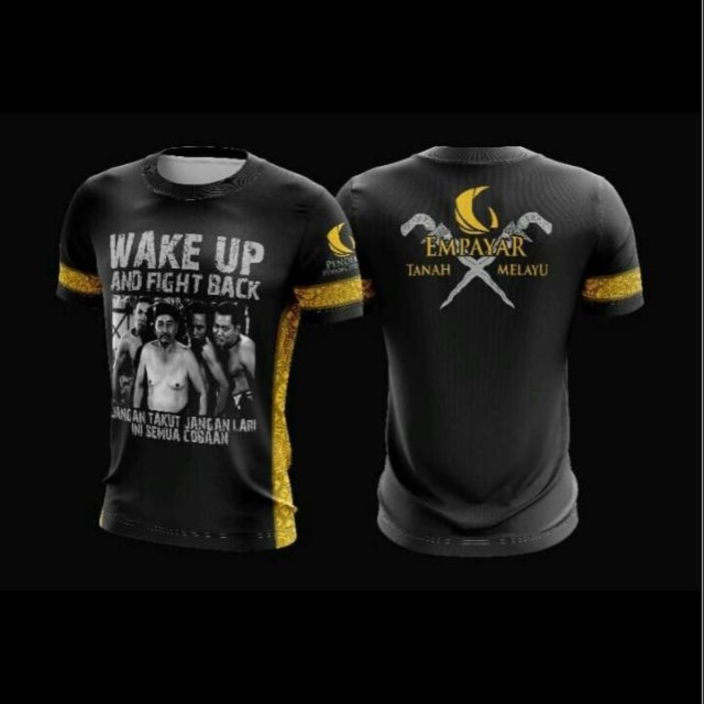 เสื้อยืด cool Empayar Exclusive Sublimation Tanah Melayu 3D T เสื้อขนาด XXS-6XL