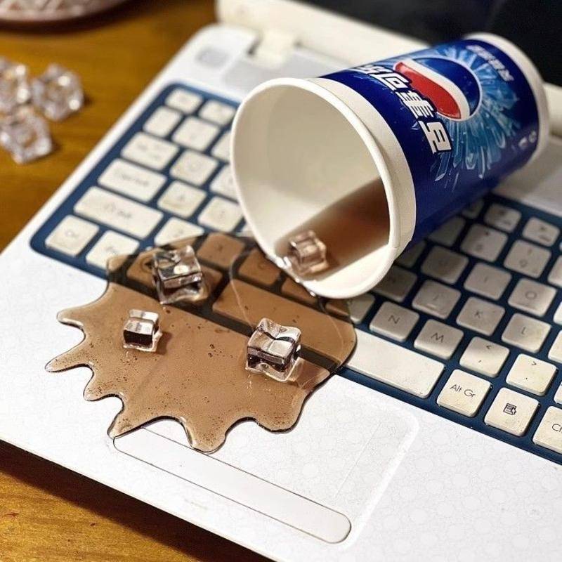 ของเล่นตลก ที่วางโทรศัพท์มือถือ รูปไข่หัก สร้างสรรค์ สําหรับแกล้งคน