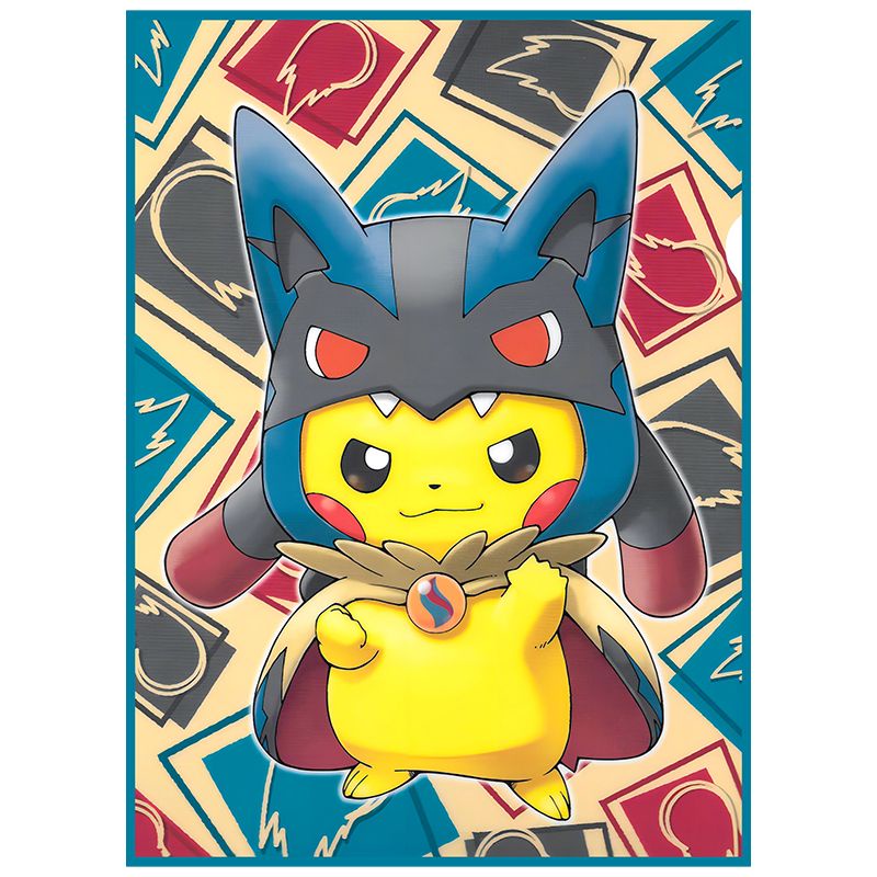Pokémon Card Holder Pikachu Card Protective Case PTCG Card Holder กระพริบอย่างเป็นทางการ diy Game Bo