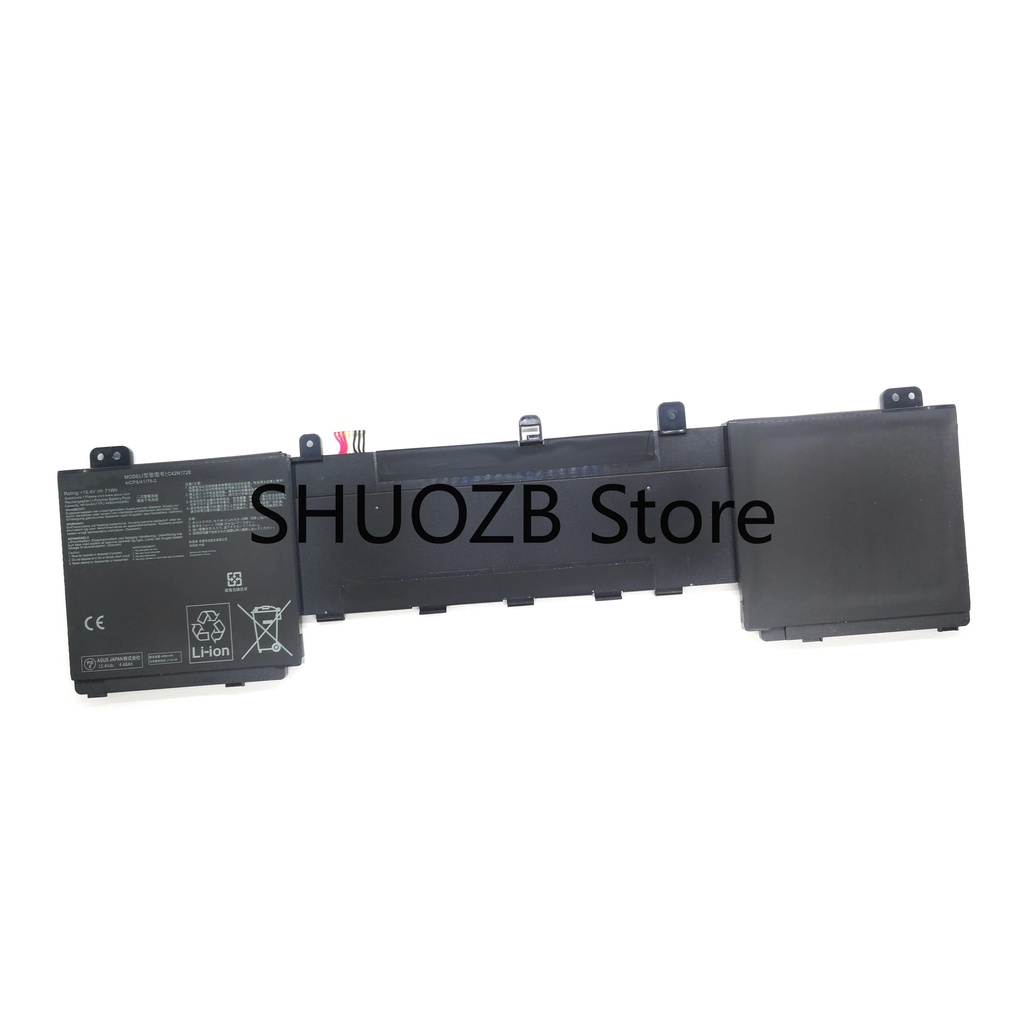 C42N1728 0B200-02520200 แบตเตอรี่ For Asus ZenBook Pro U5500 UX550GD UX550GEX UX550GE-E2019T BN005R UX580GD-BN060TBN085T