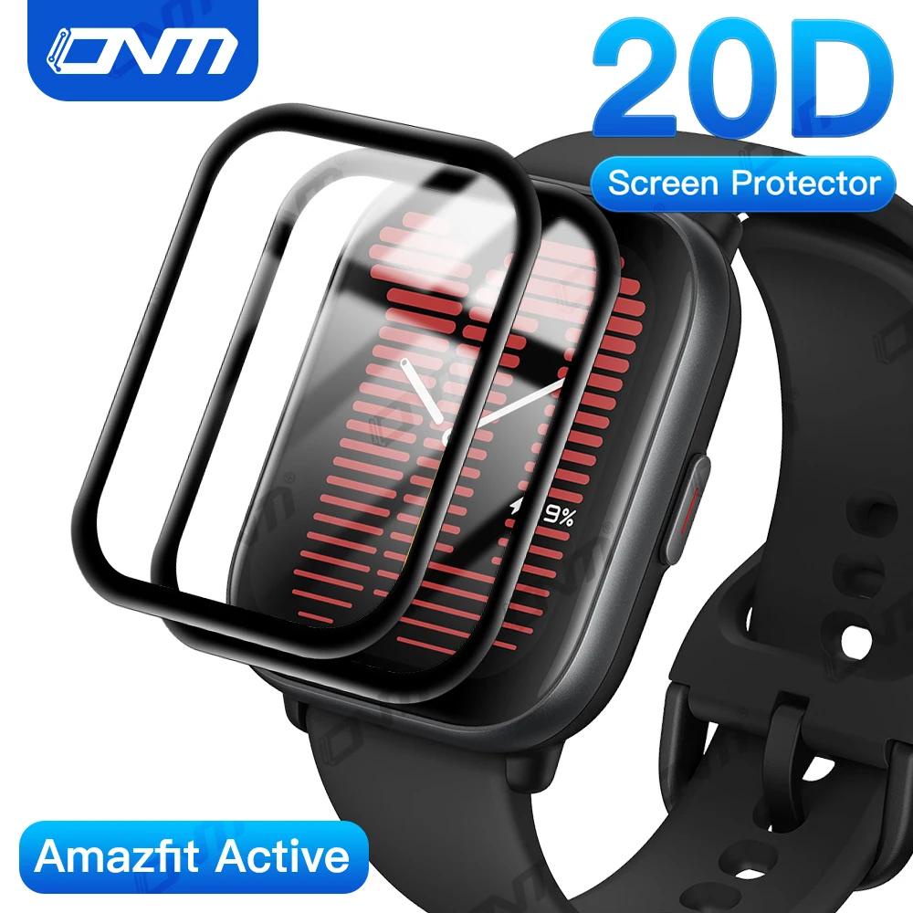 Amazfit Active ฟิล์ม ป้องกันเต็มจอ สําหรับ huami Amazfit Active ป้องกันหน้าจอ 20D โค้ง นิ่ม ป้องกันหน้าจอ Amazfit Active ป้องกันหน้าจอ