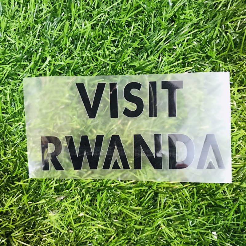 Visit rwanda แพทช์แขนสีดํา