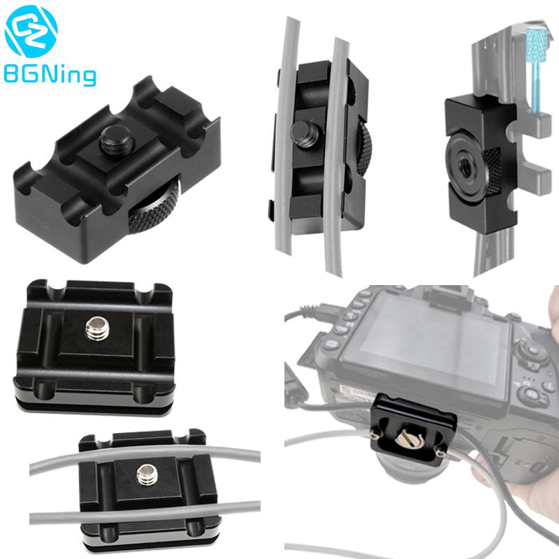 Bgning SLR แคลมป์หนีบสายเคเบิลกล้อง HDMI อุปกรณ์เสริม สําหรับถ่ายภาพ