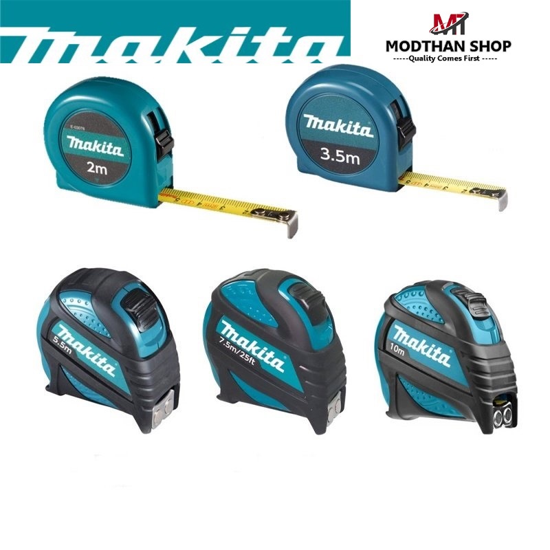 MAKITA ตลับเมตร วัดระยะ ขนาด 2, 3.5, 5.5, 7.5, 10 เมตร มากีต้า