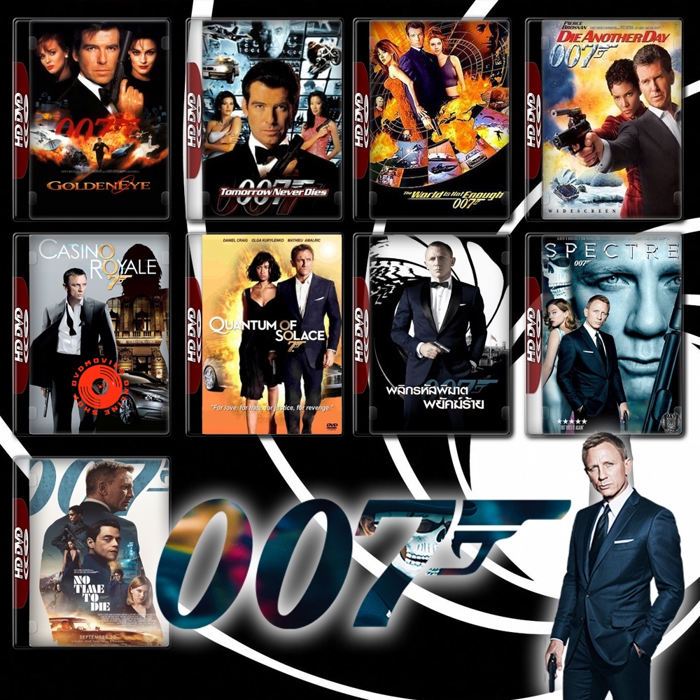 Blu-ray James Bond 007 ทั้งหมด 25 ตอน Bluray Master (เสียงแต่ละตอนดูในรายละเอียด) Blu-ray