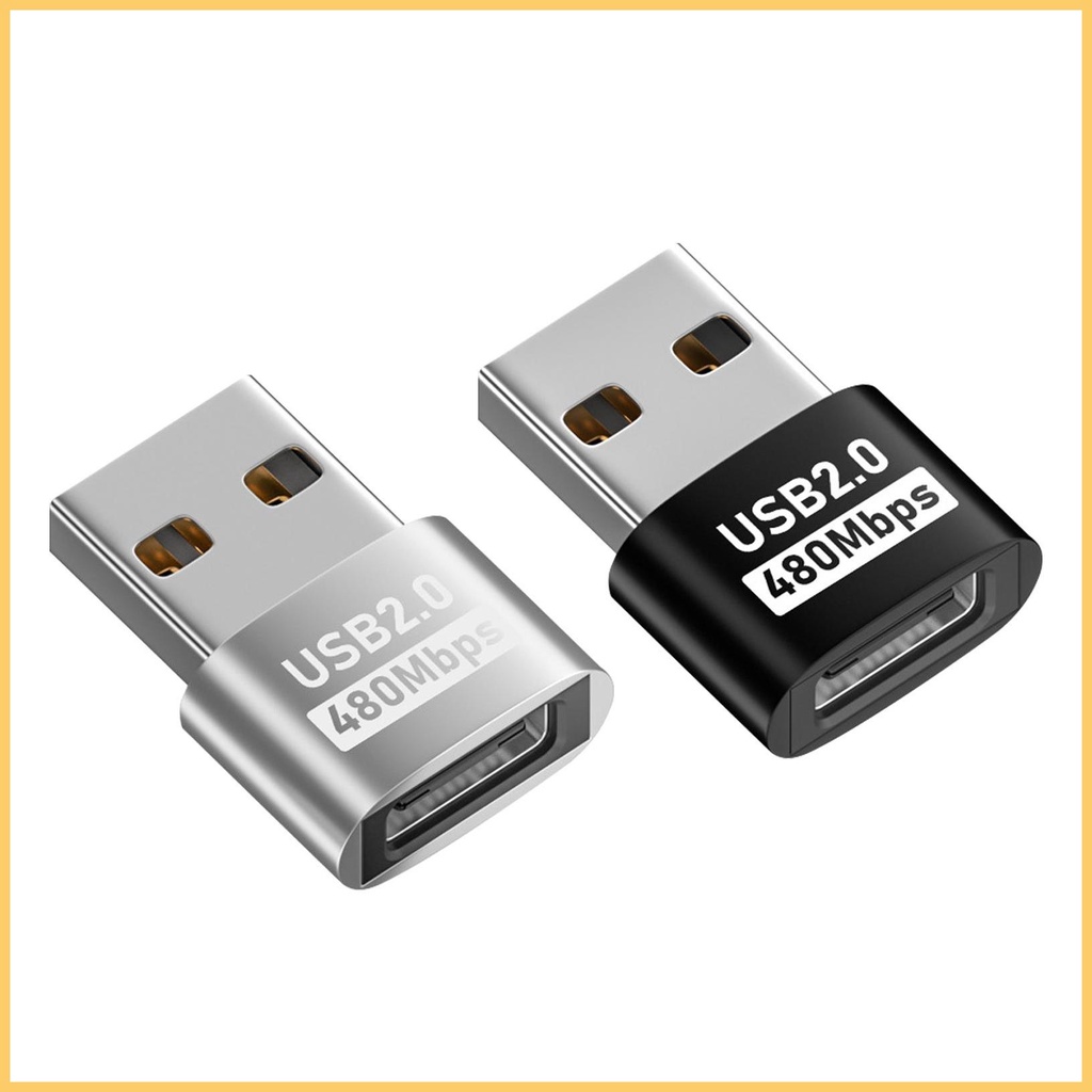 อะแดปเตอร์แปลง Type-C ตัวเมีย เป็น USB ตัวผู้ OTG Mini