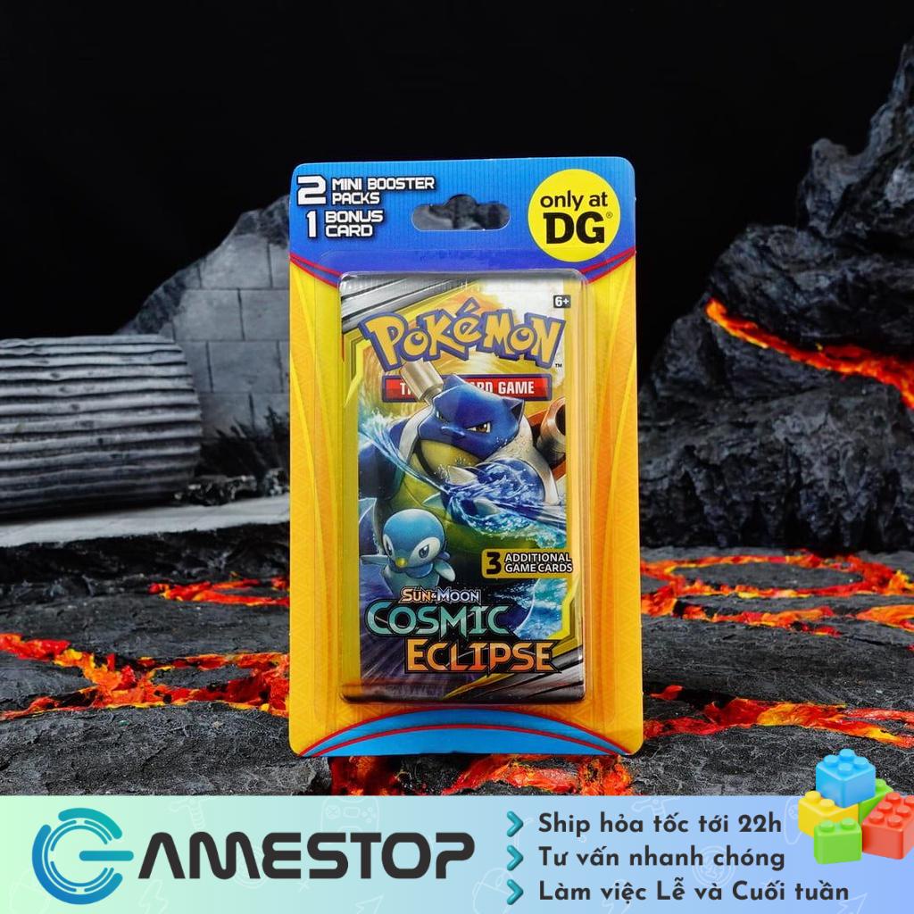 Pokemon TCG Sun and Moon Cosmic Eclipse 2 Mini Booster Pack และการ ์ ดโบนัส 1 ใบ เวอร ์ ชันภาษาอังกฤษ PERKTTCP69