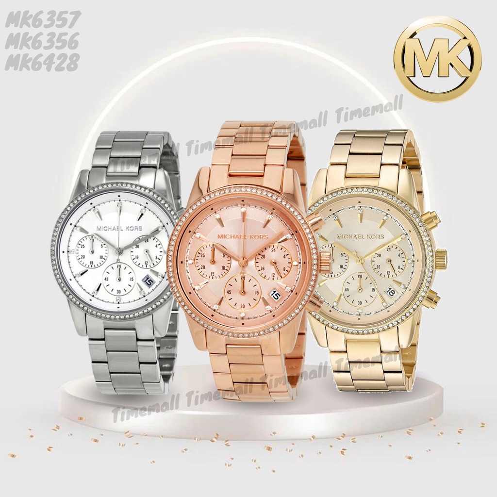 TIME MALL นาฬิกา Michael Kors OWM177 นาฬิกาข้อมือผู้หญิง นาฬิกาผู้ชาย  Brandname  รุ่น MK6769 MK6428 MK6597