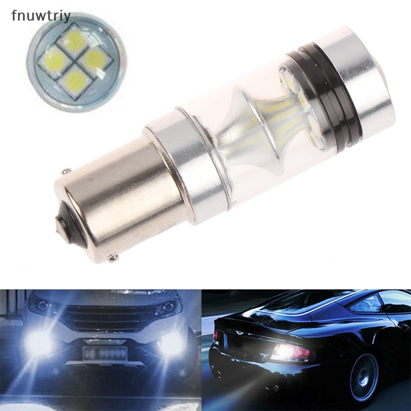 [fnuwtriy] สีขาว P21W BA15s 1156 LED Canbus สํารองแสงย้อนกลับโคมไฟ VN