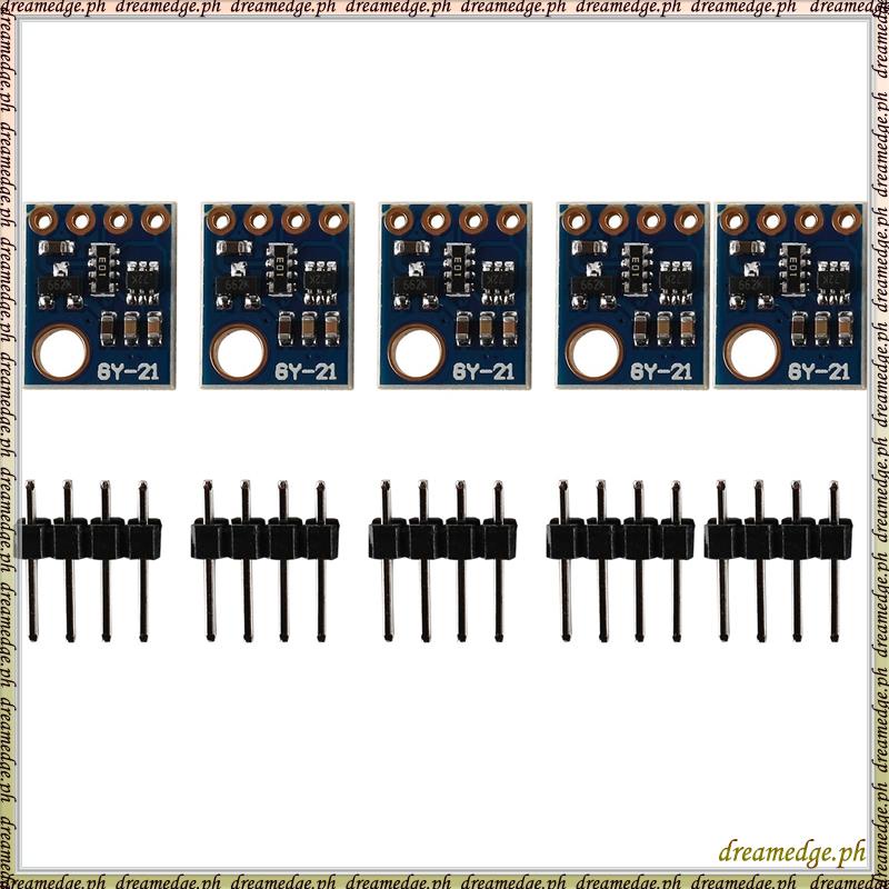 [SKG] 5PC Si7021 GY-21 SHT21 HTU21 โมดูลเซ็นเซอร์อุณหภูมิความชื้นดิจิตอลเปลี่ยน SHT11 SHT15 สําหรับโ