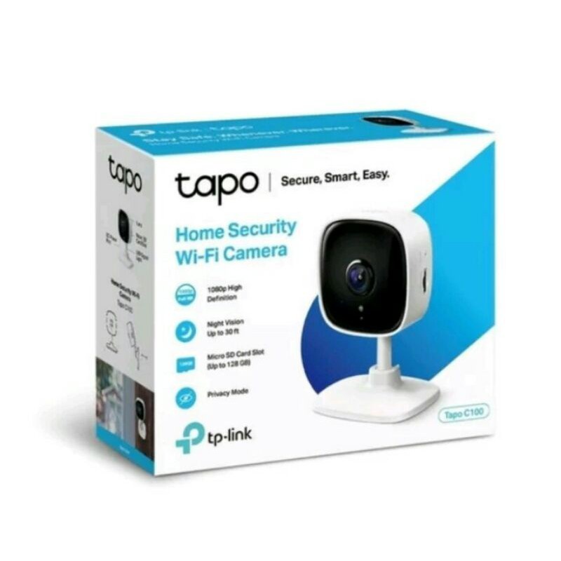 TPLink TAPO C100 Home Security Wi-Fi Camera กล้องวงจรปิด S7