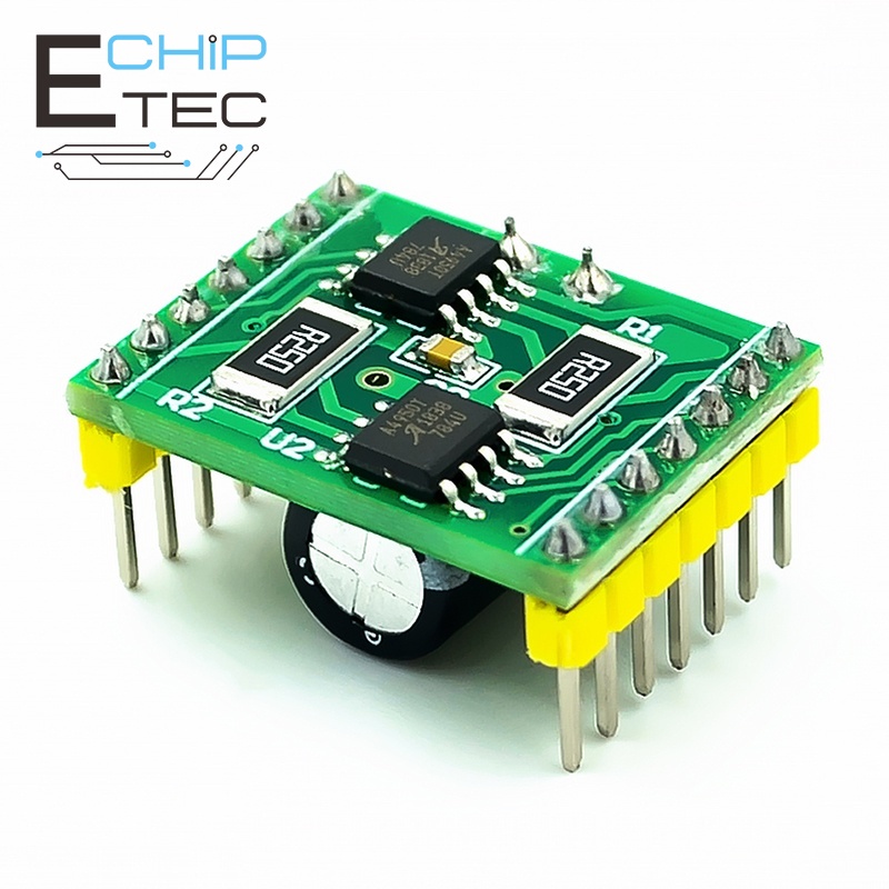 1PCS A4950 Dual Channel มอเตอร์โมดูลเปลี่ยน TB6612 DC แปรงมอเตอร์ไดรฟ์ Board