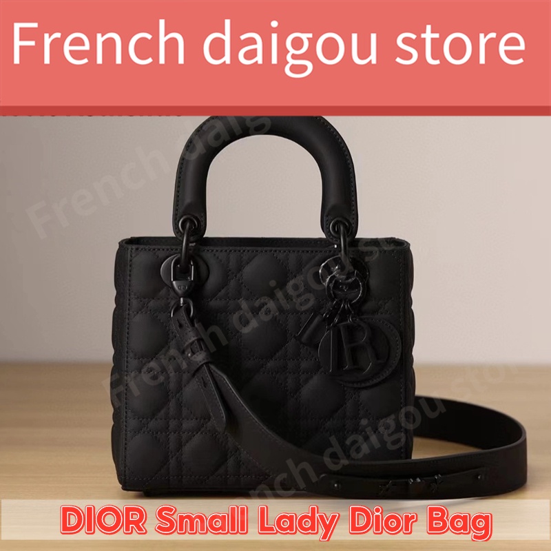 ดิออร์ DIOR Small Lady Dior Bag สุภาพสตรี กระเป๋าสะพายไหล่