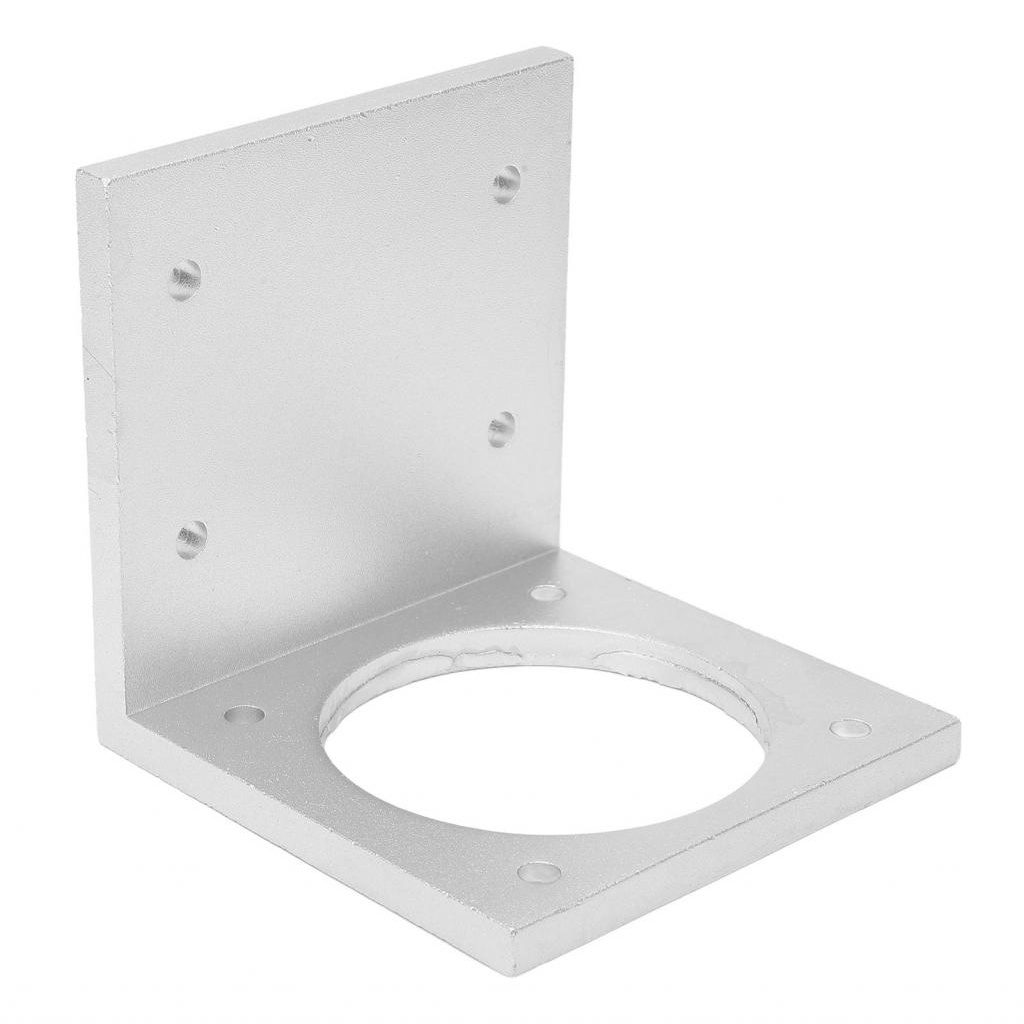 Stepper Motor Bracket L Shape Mount ขนาดมาตรฐานสําหรับ NEMA 34 ประเภท