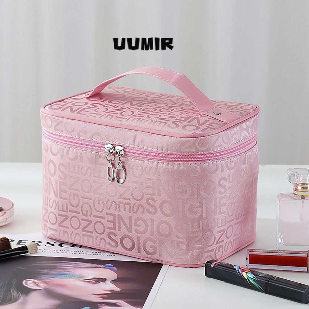 UUMIR กระเป๋าเครื่องสําอาง กันน้ํา จุของได้เยอะ สําหรับเดินทาง กลางแจ้ง
