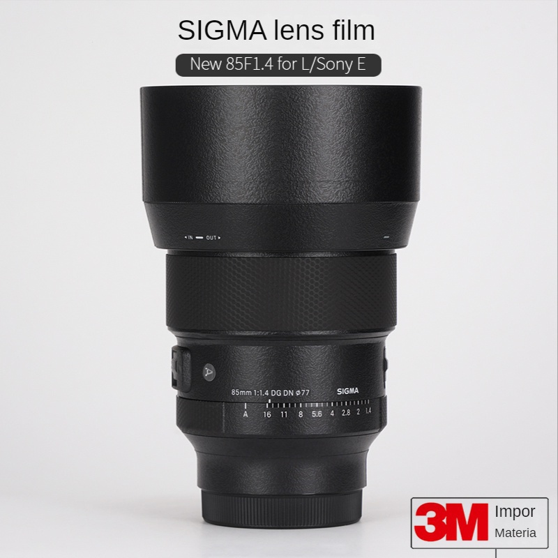 ฟิล์มสติกเกอร์ 85 1.4 85 มม. F1.4DG DN 3M ไม่ย้อนกลับ สําหรับ SIGMA