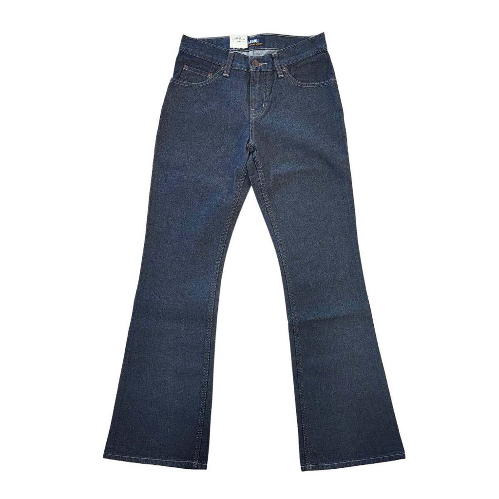 BJ Jeans ยีนส์ชาย ขากระดิ่ง สีดำฟอก ผ้าไม่ยืด เป้าซิป ของแท้จากSHOP