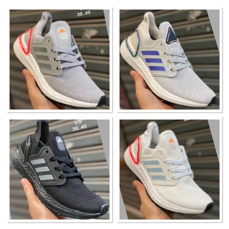 Adidas Ultra Boost 2020 รองเท้าวิ่งชาย(36-45) มีหลายสี