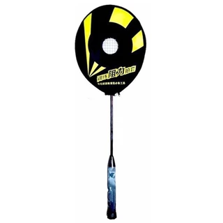 ปลอก RIPPL Racquet, อุปกรณ์เสริมการฝึกอบรมไม้แบดมินตันฝาครอบความต้านทาน, สีดําสีฟ้าแกว่งตีผ้าใบความแข็งแรงออกกําลังกาย