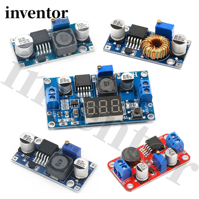 โมดูลพาวเวอร์ซัพพลายสเต็ปดาวน์ LM2596s DC-DC 3A LM2596 24V 12V 5V 3V ปรับได้ คุณภาพสูง