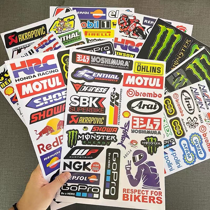 สติกเกอร์ ลายตัวอักษร rossi ex5 สําหรับติดตกแต่งรถยนต์