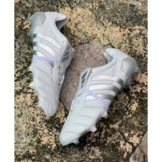 Ready soccer shoes Adidas football Predator Mania remake leather White FG outdoor men's boots unise
