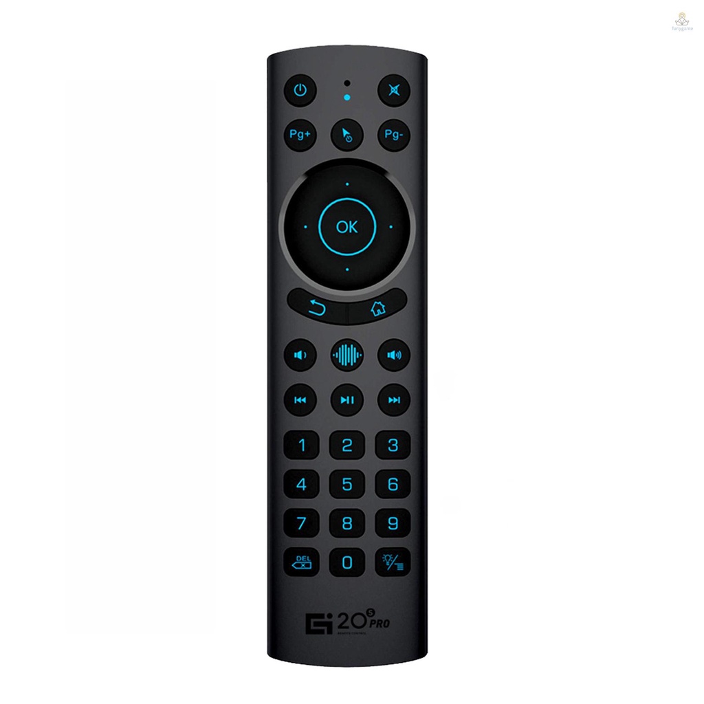 G20s PRO BT 2.4G & BT5.0 แอร์เมาส์ไร้สาย โหมดคู่ พร้อมตัวรับสัญญาณ USB ไจโรสโคป 6 แกน รีโมตคอนโทรลมือถือ ควบคุมด้วยเสียงอัจฉริยะ ไฟแบ็คไลท์ IR การเรียนรู้ สําหรับสมาร์ททีวี Android TV B