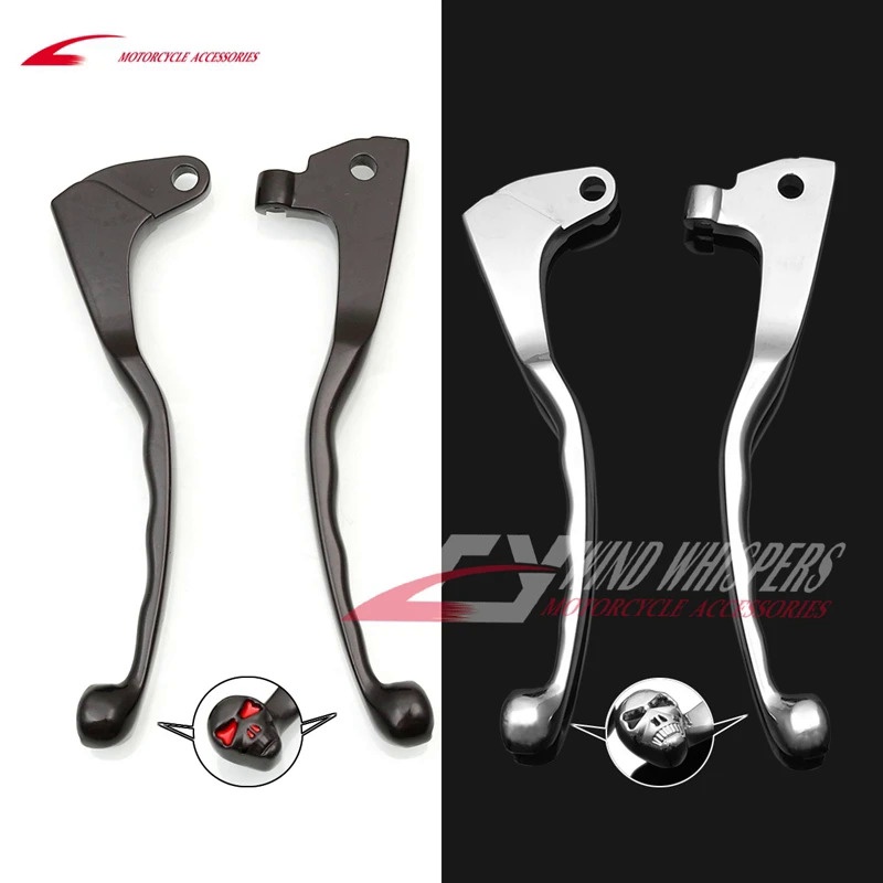 รถจักรยานยนต์ Skull คลัทช์เบรคสําหรับ Yamaha Virago XV 250 535 700 750 1000 1100 XV250 XV535 XV700 X