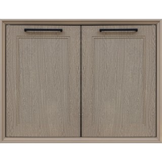shophome468 CLOSE บานซิงค์คู่ ABS ขนาด 86x66 ซม. VICTORIA สีไม้ธรรมชาติ รับประกันของเเท้
