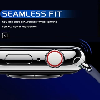 ฟิล์มกระจกนิรภัยกันรอยหน้าจอ 3D PMMA สําหรับ iWatch Series 9 8 Ultra 7 6 SE 5 4 3 2 1 38/42/40/44/41 มม. 45 มม. 49 มม.