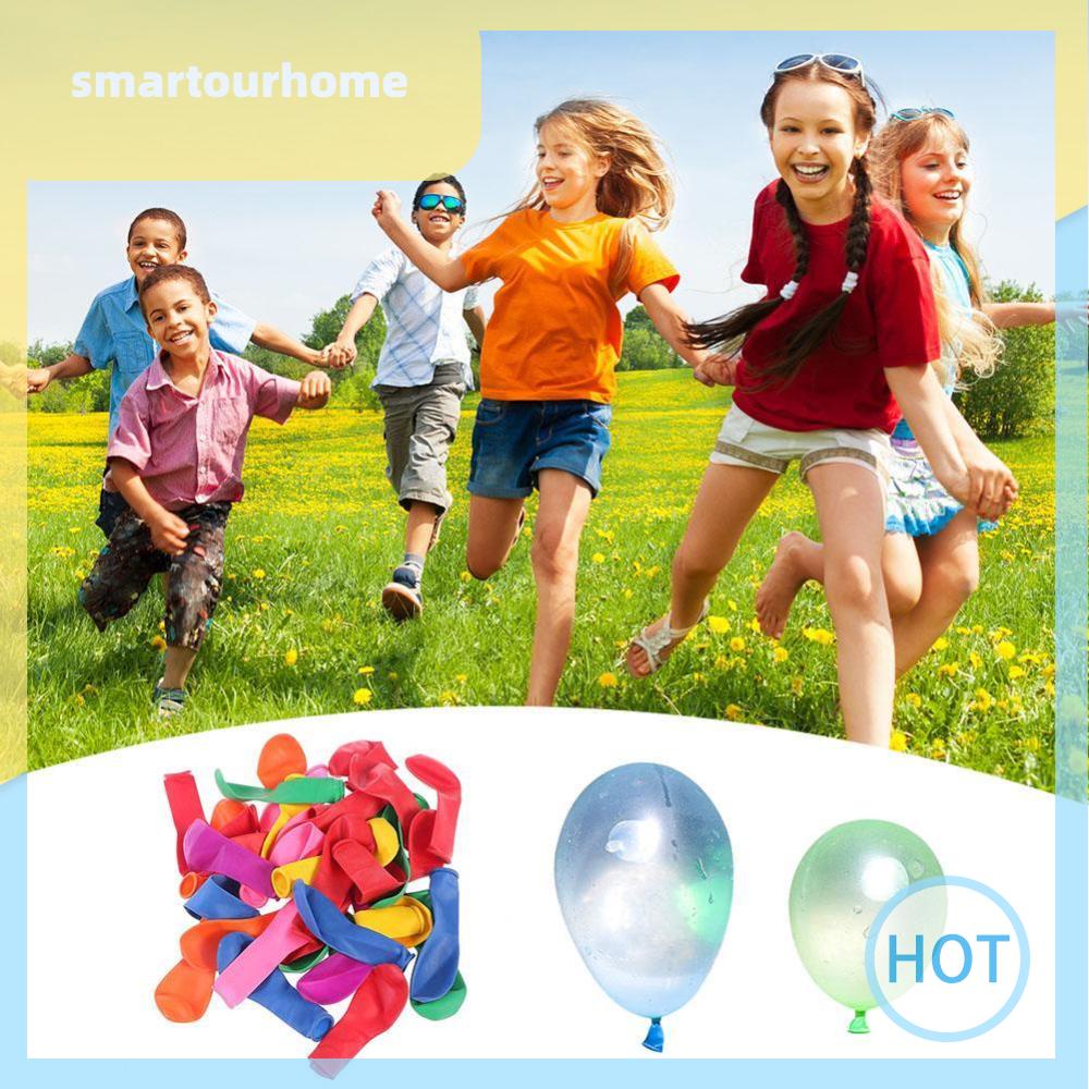[smartourhome.th] ลูกโป่งยาง หลากสี 111 ชิ้น