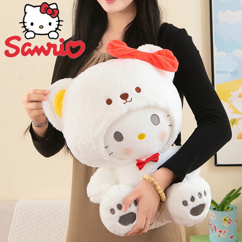 ของแท้ ตุ๊กตานุ่ม รูปการ์ตูน Hello Kittys Cinnamonroll Kuromi Pochacco น่ารัก ของขวัญวันเกิด สําหรับเด็ก