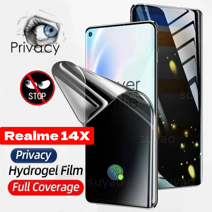 สําหรับ Vivo V50 Lite 2025 Anti Spy Hydrogel ฟิล์มความเป็นส่วนตัว Soft VivoV50Lite V50E V40 V30 Y19S Y39 Protector หน้าจอปฏิบัติ Sensitive Anti-Scratch Anti-Peeping Glare คลุมทั้งหมด