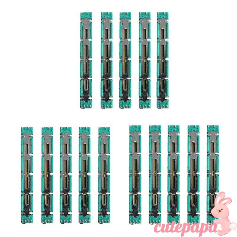 Cutep 5 ชิ้น Professories Potentiometer A10K A20K A50K Duplex Potentiometer