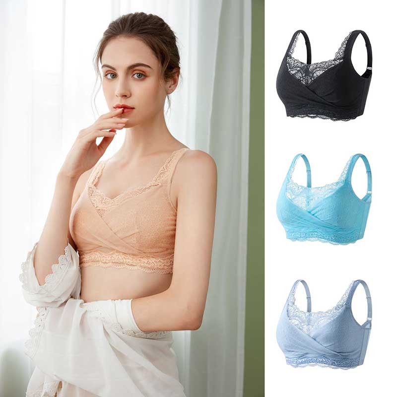Mastectomy Bra เต้านมมะเร็ง Bras ผู้หญิงออกแบบกับกระเป๋าเติมซิลิโคน Boob Prosthesis Strapless Bras Push Up Bra