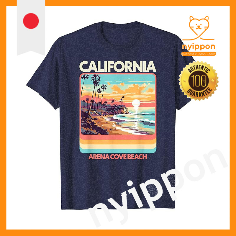 Arena Cove Beach 80s California Beach T-shirt