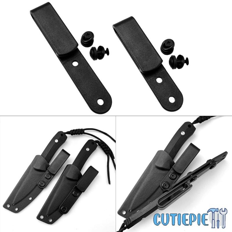 Cutiepie Holsters Clip K Sheath อุปกรณ์คลิปเอว K Sheath คลิปด้านหลังเครื่องมือ Kydex