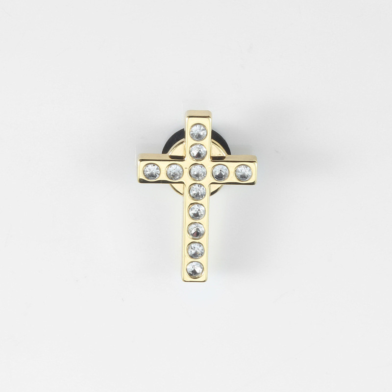 โลหะทองชุดริบบิ้นมุกโซ่ดาวเชลล์ตกแต่ง Cros Jibiz Charm Diy รองเท้าผู้หญิงอุปกรณ์เสริม