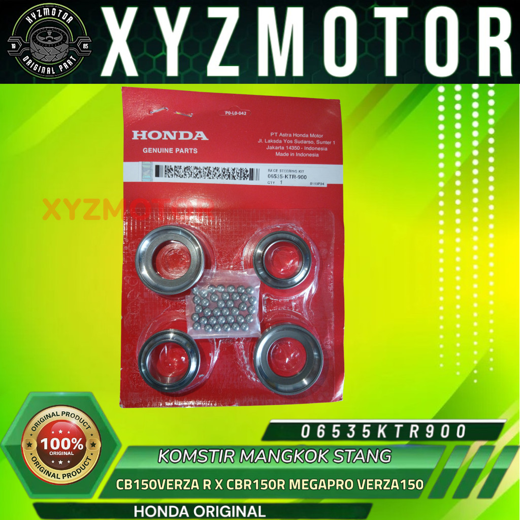 STEERING BOWL HANDLEBAR MEGAPRO MONO VERZA150 CB150R CBR 150 R CB150VERZA AHM 06535-KTR-900