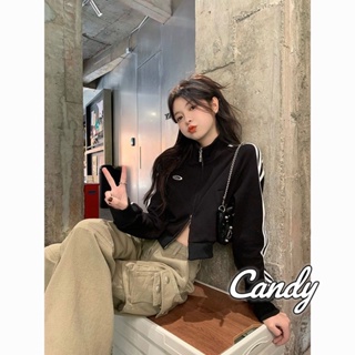 Candy Kids  เสื้อผ้าผู้ญิง แขนยาว เสื้อฮู้ด คลุมหญิง สไตล์เกาหลี แฟชั่น  สบาย สวยงาม สไตล์เกาหลี พิเศษ A98J8ZO 36Z230909