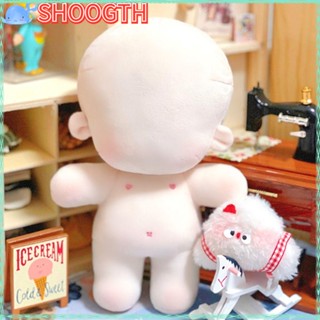 Shoogth ตุ๊กตาไอดอล ผ้าฝ้าย แฮนด์เมด ขนาด 20 ซม. DIY ของเล่นสําหรับเด็ก