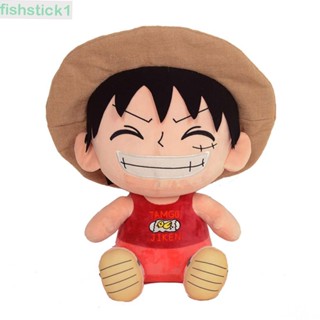 Fishstick1 Monkey D Luffy Birthday Gifts Japan Anime Pet Cushion Stuffed Toys Kids Gift Plush Toys