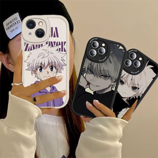 เคสโทรศัพท์มือถือหนัง PU กันกระแทก ลายการ์ตูนอนิเมะ HUNTER×HUNTER Killua หรูหรา สําหรับ Xiaomi MI 8 9 10 11 12 Lite 10T 11T 12T Pro 8SE