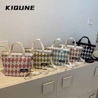 KIQUNE  กระเป๋าผู้หญิงสะพายข้าง กระเป๋าสะพาย ข้าง 2023 NEW   Chic fashion สวย Stylish L91TVRK 37Z230910