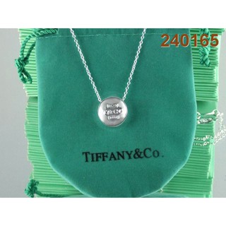 Tiffany&amp;co สร้อยคอเงิน 925 หรูหรา โรแมนติก ของขวัญวันวาเลนไทน์ แฟชั่น สําหรับแฟนสาว