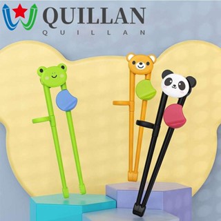 Quillan ตะเกียบเด็ก น่ารัก มีประโยชน์ กบ สัตว์ ซิลิโคน การ์ตูน เด็ก ฝึก ตัวช่วย